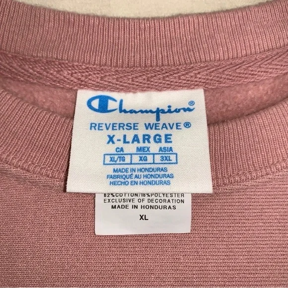 Self Cropped Champion Reverse Weave Sweatshirt - Picture 2 of 5